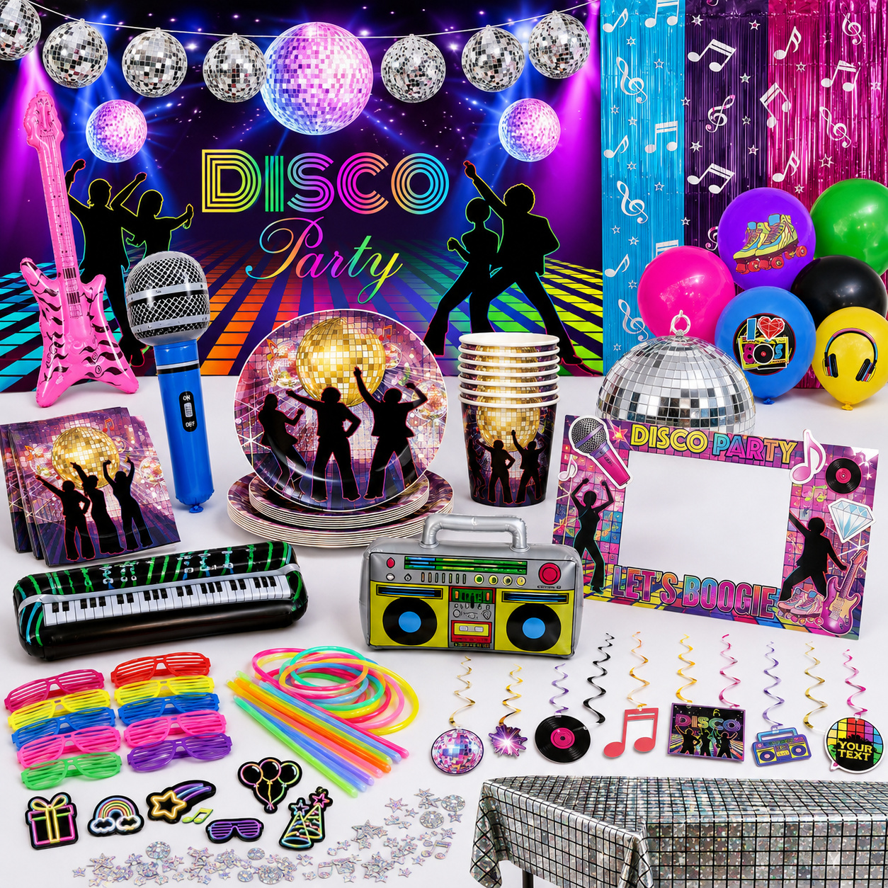 Feestdecoratie uit een Themafeestbox
