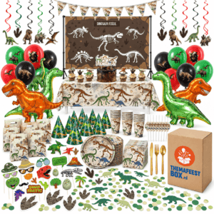 Dino Avontuur Feestbox XL – Complete Dinosaurus Feestdecoratie
