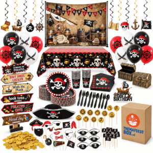 Piratenfeest Feestbox XL – Complete Piraten Feestdecoratie