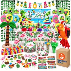Tropical Cocktail Feestbox XL – Complete Tropische Feestdecoratie