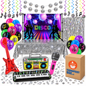 Disco Fever Feestbox – Complete Disco Feestdecoratie