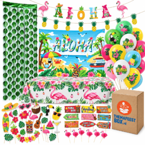 Tropical Cocktail Feestbox – Complete Tropische Feestdecoratie